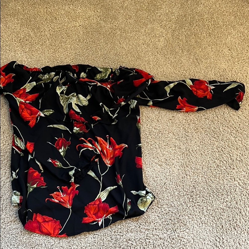 Off the shoulder top